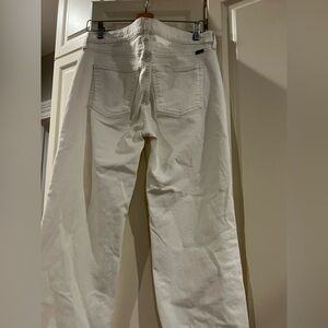 AYR Women's Straight Leg Jeans in Cream